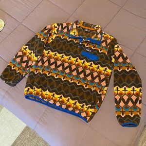 Patagonia Synchilla Snap-T Fleece Pullover Companions Big: Anthos Pink